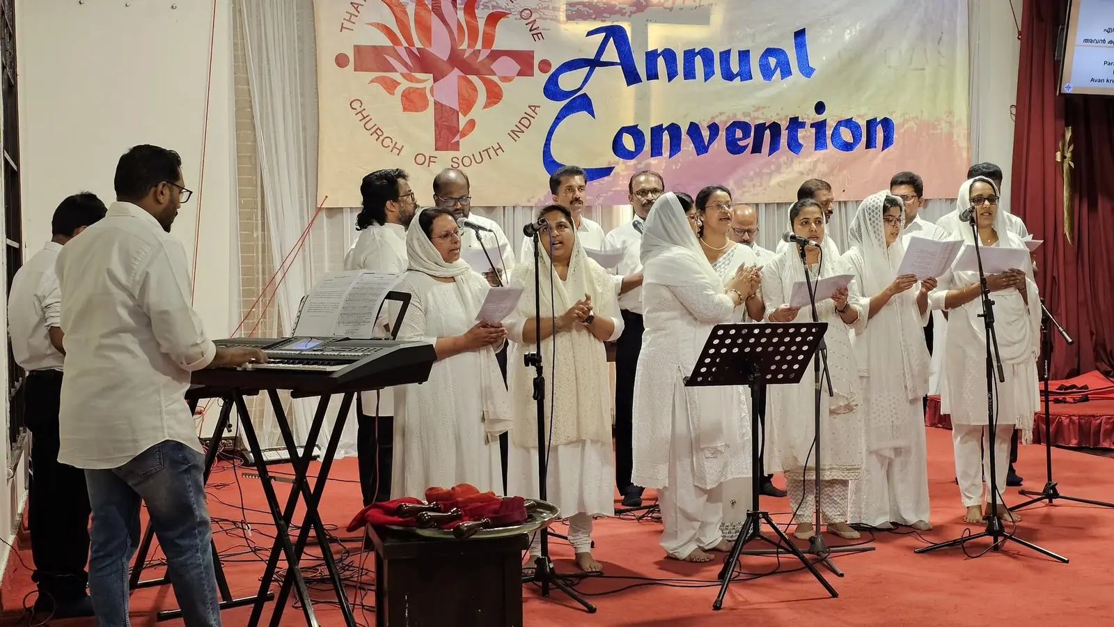 The choir at the Annual Convention